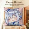 Amane KanataS Cute Cushion Cover Natural Linen Organic Fabric DoubleSided Printing Sofa Home Decor Gift Pillow Case