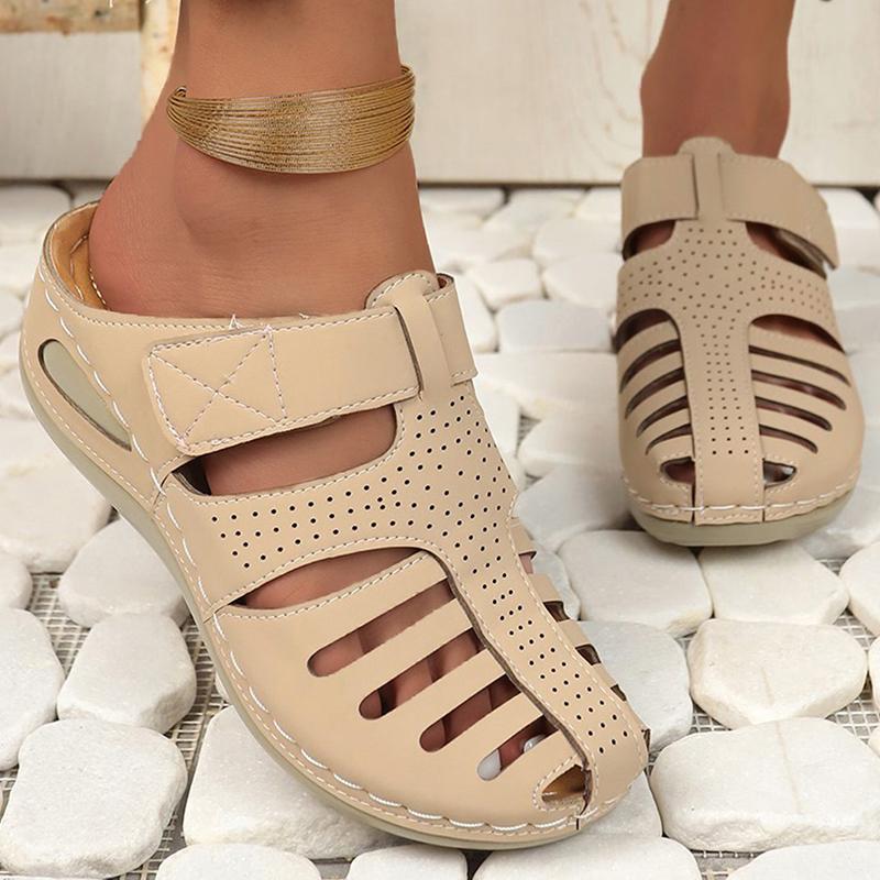 Модные женские босоножки на каблуках, босоножки на лето, женская обувь на танкетке, летняя обувь 2024 года, тапочки на танкетке, Zapatos Mujer