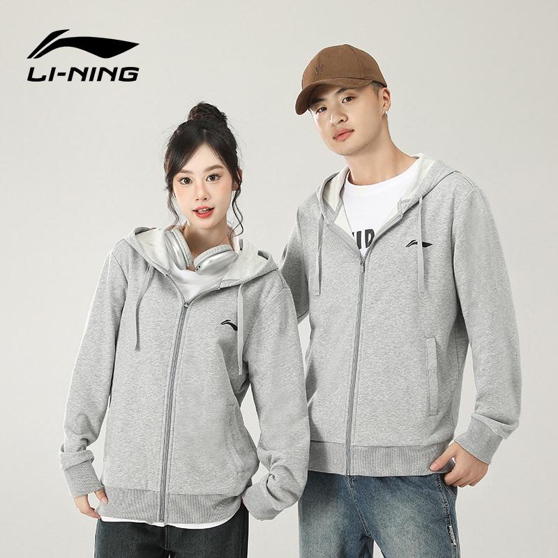 Куртки Li Ning Унисекс С капюшоном Средняя Другие YWDV363-11