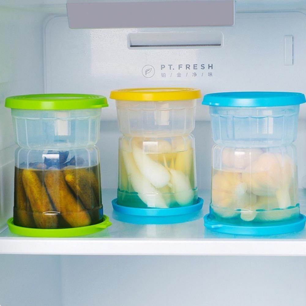 Контейнер для пищевых фильтров типа «песочные часы» для разделения сухого и мокрого солений, контейнер для хранения солений