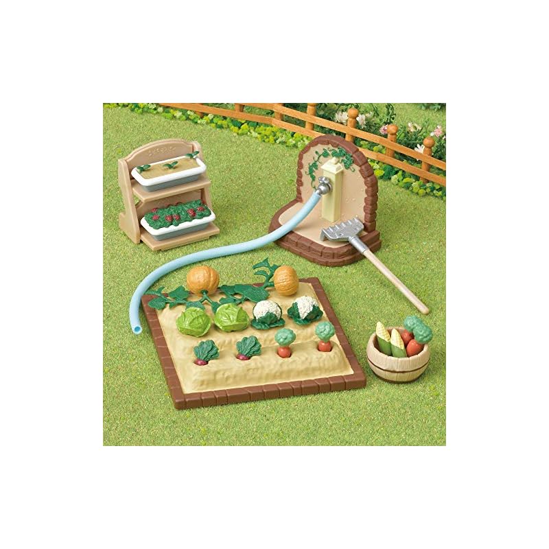 Мебель Sylvanian Families [Набор для выращивания овощей] KA-616 ST Сертифицирован Знаком Качества Возраст 3+ Игрушка Кукольный домик Sylvanian Families Epoch Co., Ltd. ЭПОХА
