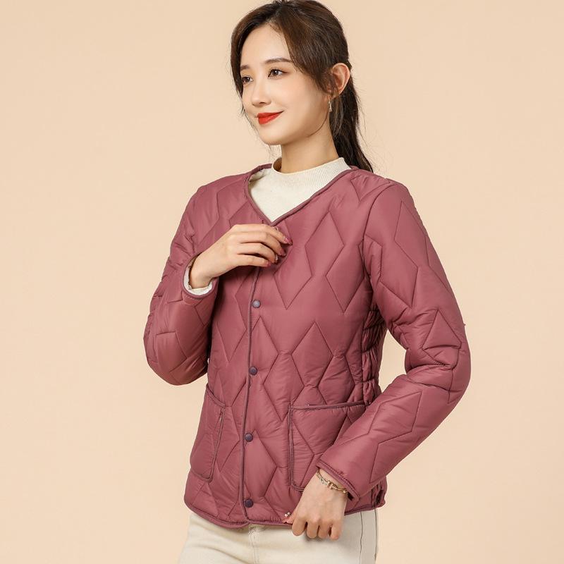 Женская утолщенная теплая хлопковая подкладка с длинным рукавом Женская домашняя одежда с подкладкой Один рукав с волосами Модная теплота и комфорт 8209