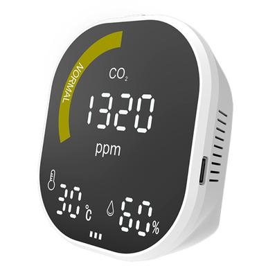 Детектор качества воздуха Детектор CO2 Монитор качества воздуха Температура и относительная влажность Измеритель CO2 ИК-измеритель NDIR