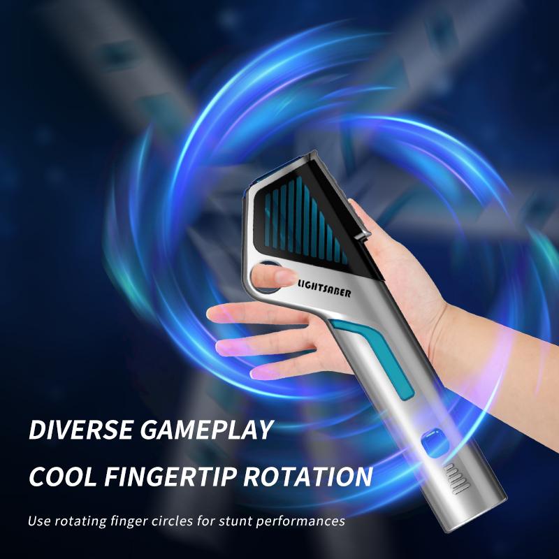 Детские разноцветные светящиеся игрушечные мечи Телескопический музыкальный лазерный меч 2-в-1 Вращающаяся игрушка-антистресс Световой меч Игрушки для детей и взрослых