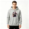Men Anime Print Pullover Hoodie Casual Long Sleeve Sweatshirt for Adults