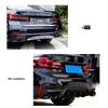 Гоночные внешние детали для BMW G30 5 серии и M5: Задний диффузор и накладка (2016-2023)