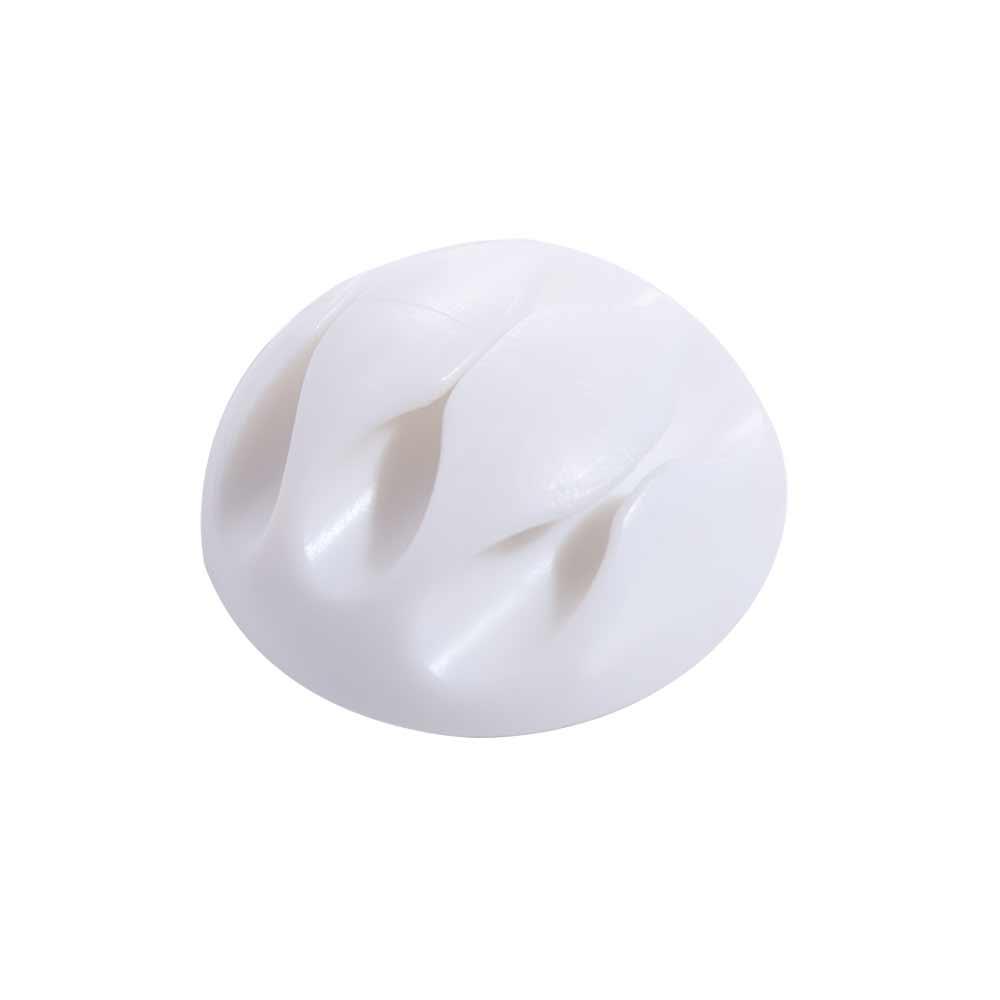 5 Holes/1 Hole/3 Holes Cable Organizer Self Adhesive Wire Organizer Cable Holder TPR Multifunctional Cord Clips Desktop Tidy