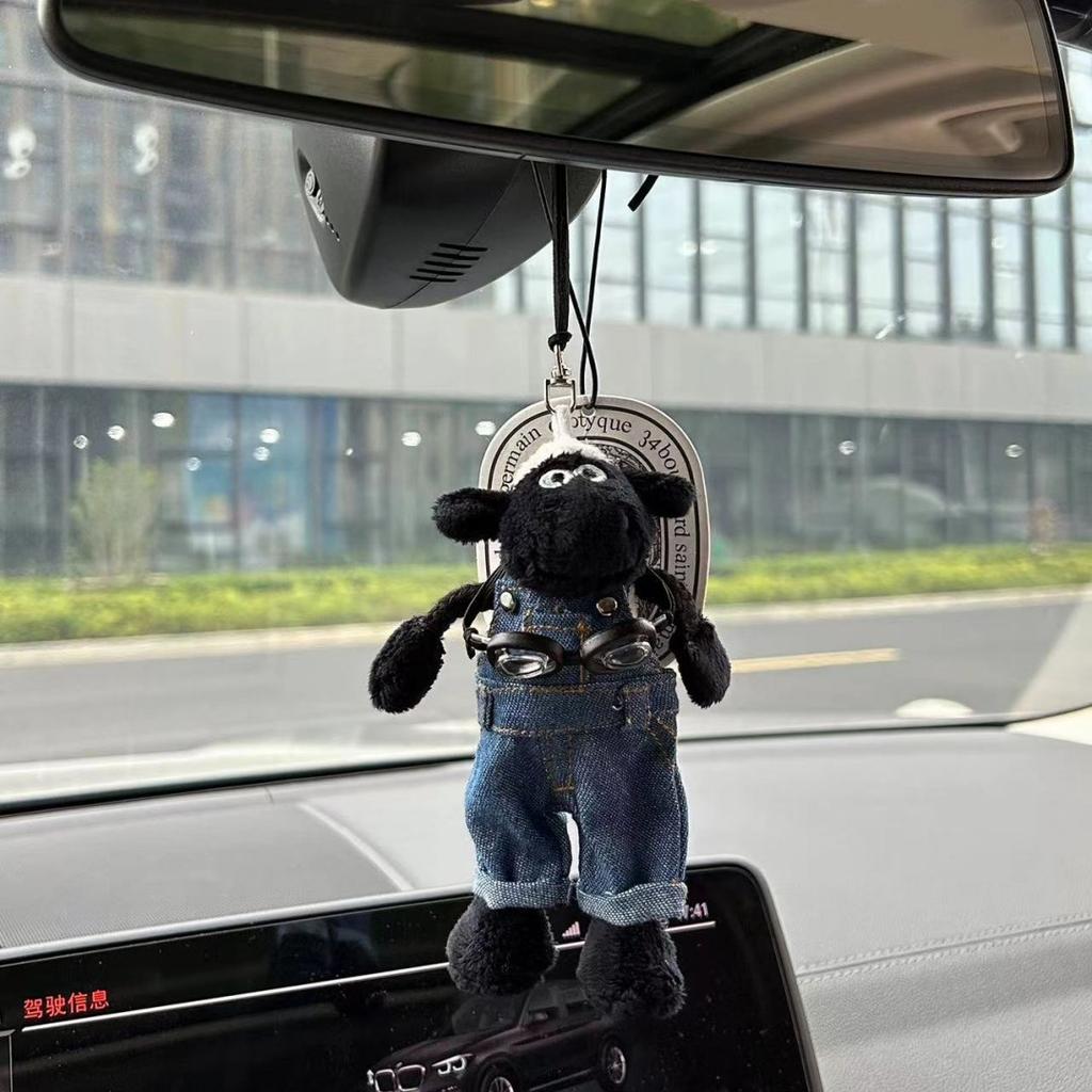 Рукоделие Мультяшная Овечка Рюкзак Модель Брюк Шарм Комната Брелок Настольное Мини-Украшение Праздничное Украшение Мягкая Кукла Подарок для Любителя