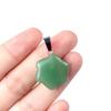 10 шт. Разноцветные кулоны-цветы из натурального кристалла Аксессуар для DIY-ожерелья Кулоны-цветы из натурального камня Для изготовителей ювелирных изделий