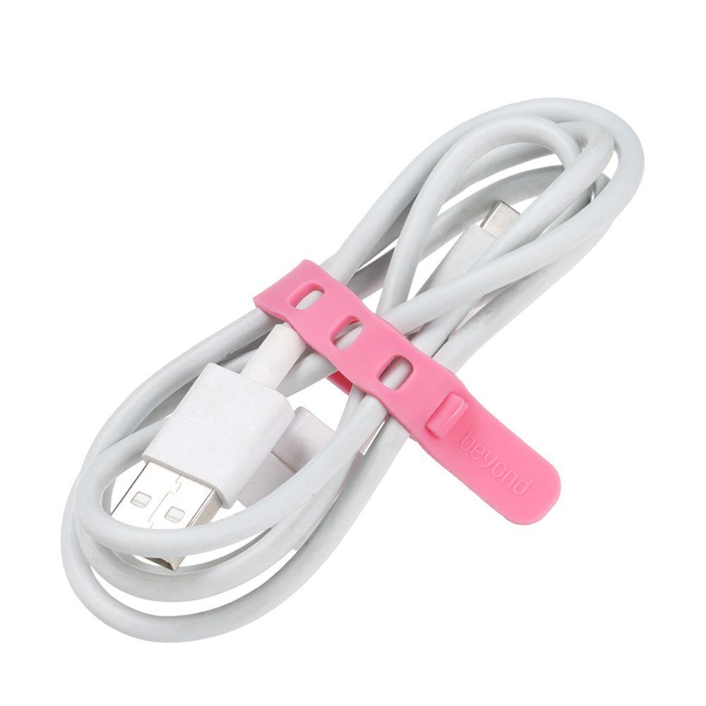 Headphones Storage Holder 4 Holes Cable Winder Cord Clip Earphone Cable Ptotector USB Wire Tie