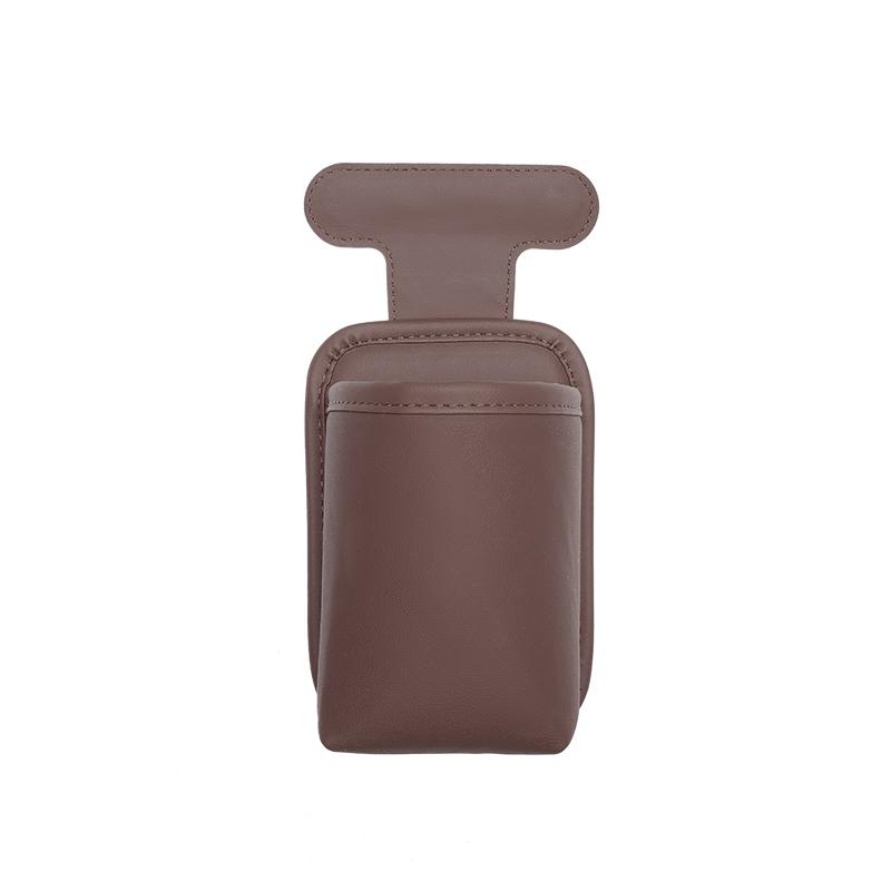 Universal Car Passenger Glove Box Storage Bag Dual-Use Cup Holder & Temporary Trash Hanging Organizer Car Storage Accessories