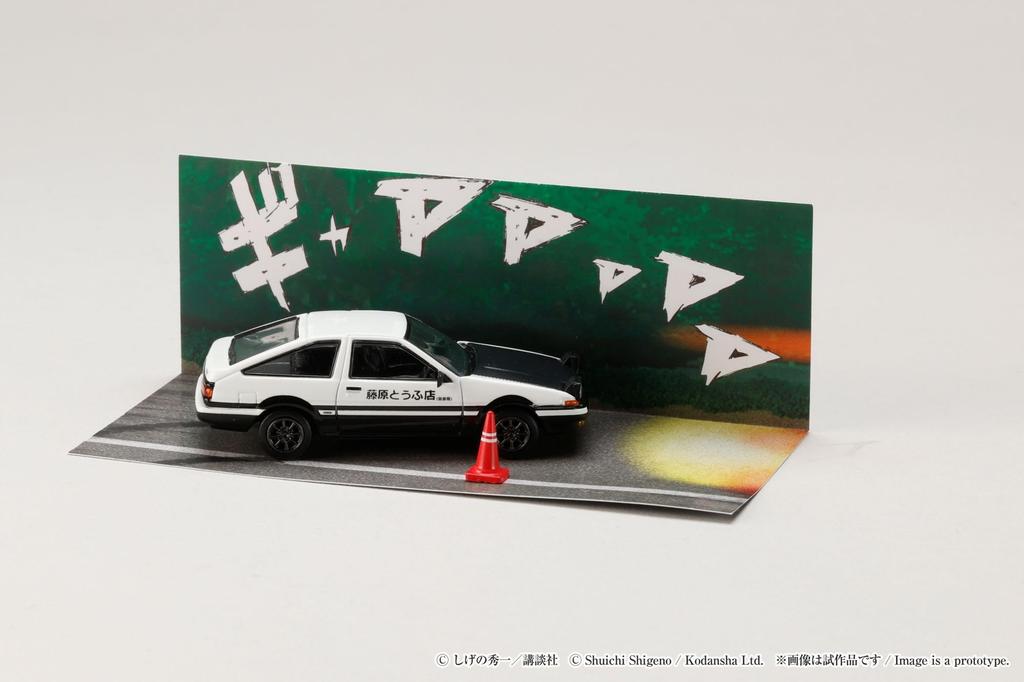 Toyota SPRINTER TRUENO Initial D Takumi Fujiwara VS Tomoyuki Tate 1/64 (AE86) /