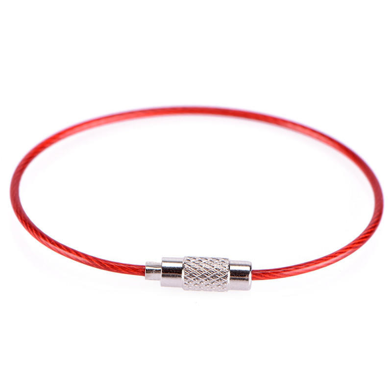 5 шт. брелок из нержавеющей стали, кабель, брелок, цепи для походов на открытом воздухе