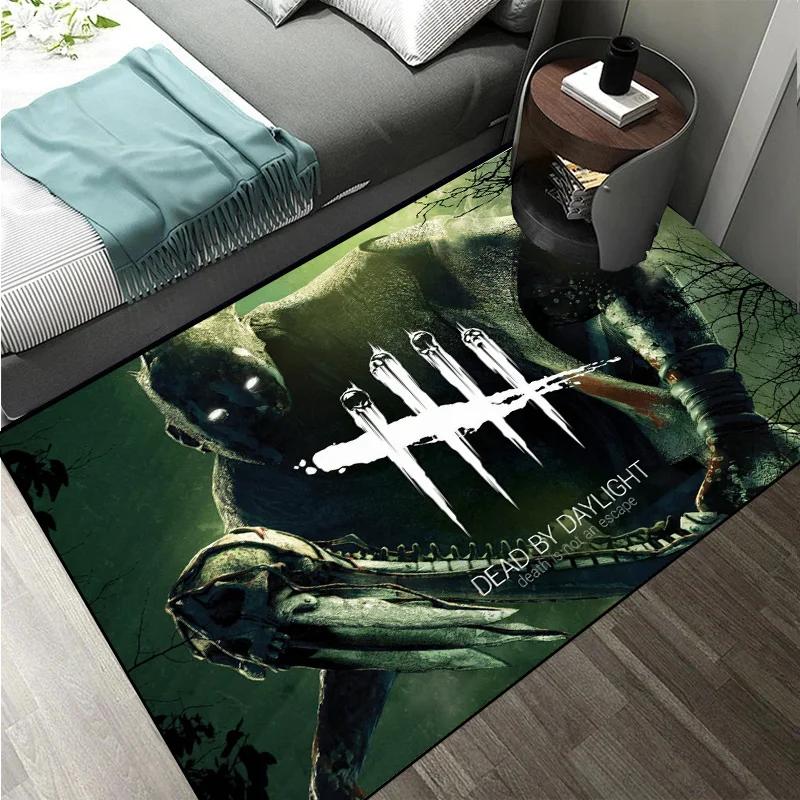 D-Dead by Daylight Хоррор на выживание Игра на побег Большие ковровые покрытия Ковер для дома Гостиной Спальни Коврик под диван