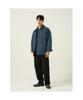 Beanpole Men Leather Collar Field Jacket Navy