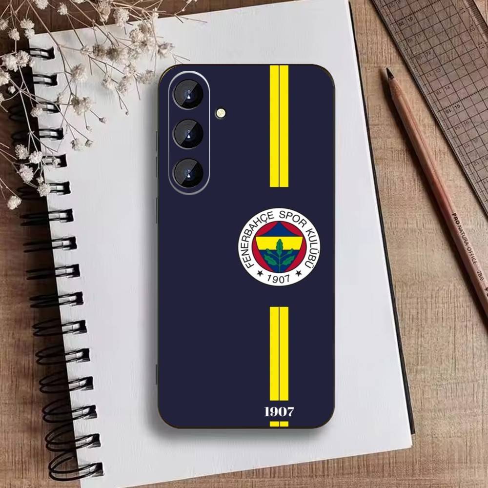 Крутой чехол для телефона с узором O-Turkey Fenerbahce для Samsung Galaxy A73, A72, A71, A70, A52, A51 и других, мягкий черный чехол