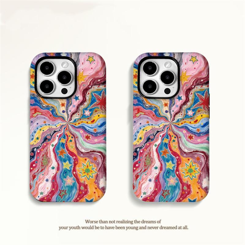 Чехол с блестками в виде звезд для iPhone 17 Pro Max, Huawei, Oppo, Xiaomi и Vivo (многобрендовый)