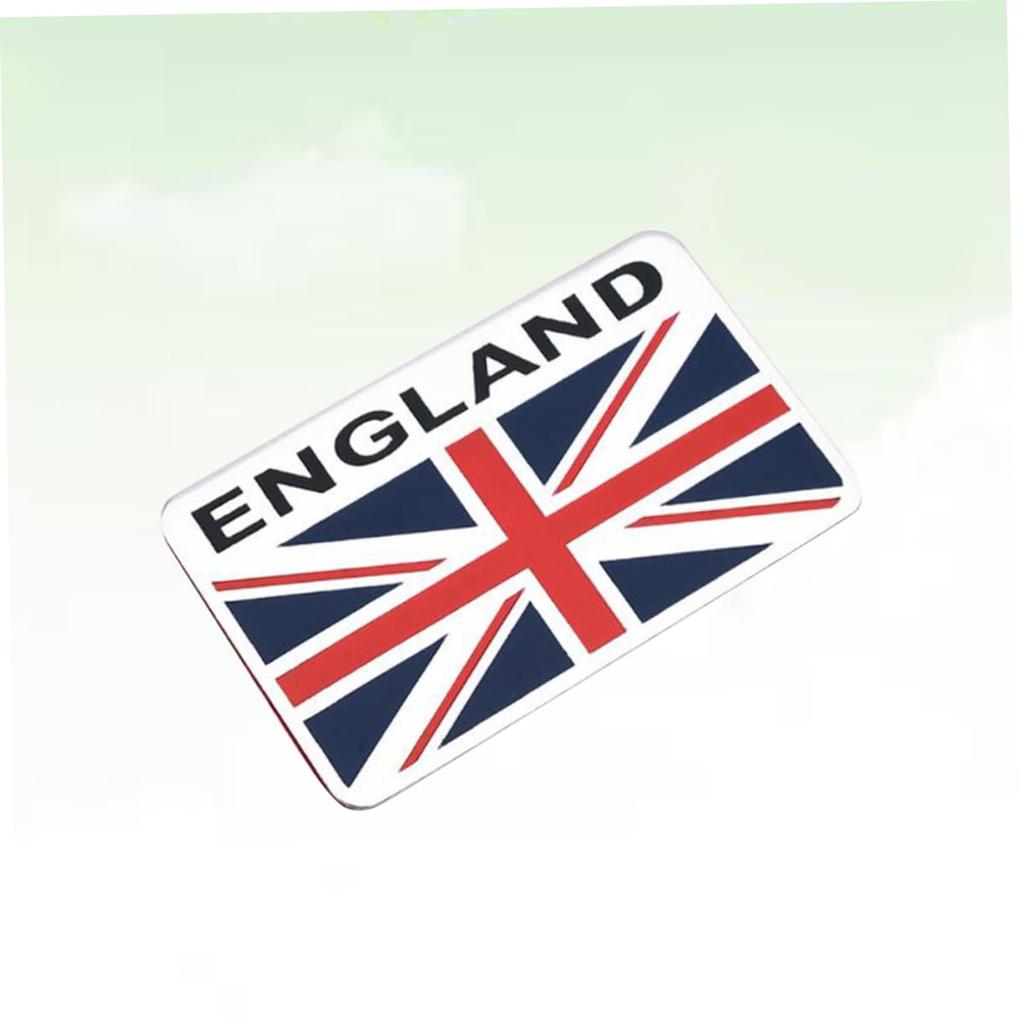 Veemoon Flag Car Sticker Metal Car Sticker Car Bumper Decoration British Car Sticker
