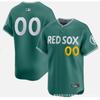 Boston Red Sox Green City Connection Limited Edition Baseball Jersey With Embroidered Numbers 2 11 16 34