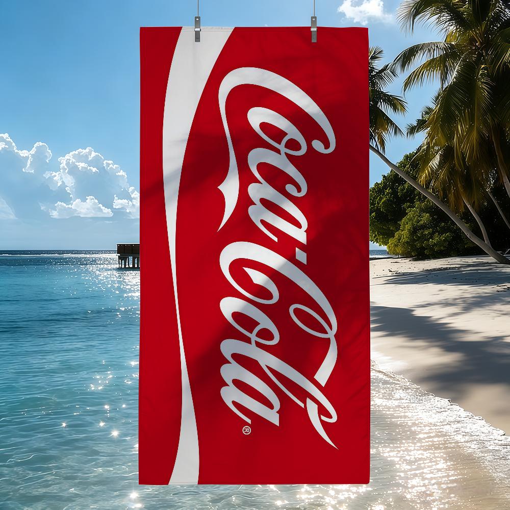 Модный принт C-CoCa C-ColaS Полотенце Сушильное Банное Полотенце Применимо Для Легкого Плавания Кемпинга Йоги Пляжа Выход