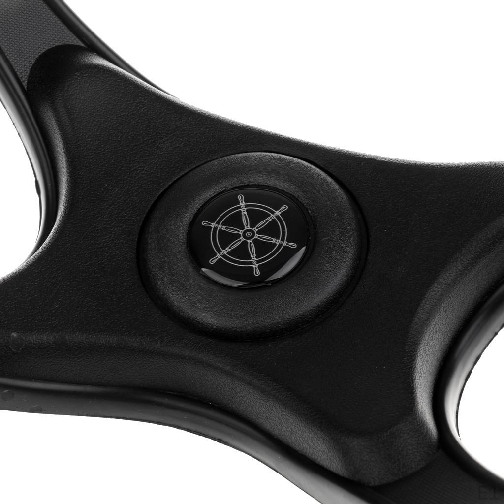 Heavy Duty Universal 330 Sports Boat Steering Wheel 4 Spoke 3/4 Inch