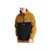 Timberland Мужская куртка-пуловер с капюшоном и молнией на половину, Color Block, цвет Пшеничный, A2BUU-P57