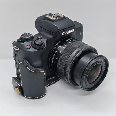 Получехол из искусственной кожи для камеры Canon EOS M50 M50II M50 Mark II с отверстием для аккумулятора, нижняя крышка