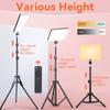 LED Video Light Photo Studio Kits Professional Photography Lighting Dimmable Lighting Panel Studio Photo For Tiktok Live Stream
