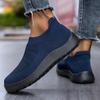 Fashion 2024 New Women Sport Sneaker Flat Bottom Breathable Comfortable Women Sneakers Slip On Sock Solid Color Women's Running Shoe