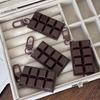1 Piece Bag Phone Pendant  Modern Simplicity Simulated Cute Food Chocolate Keychain Decorative Business Gift Key Chain