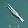 Пинцеты из нержавеющей стали с нескользящими наконечниками, изогнутая и прямая головка, для офтальмологии и ремонта электрооборудования, длинный зажим для водных растений, доставка поштучно