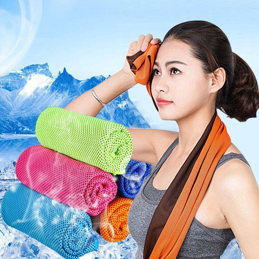 Summer Cooling Towel Gym Yoga Swimming Sport Towel Quick-Dry Ice Face Towel Rapid Cooling