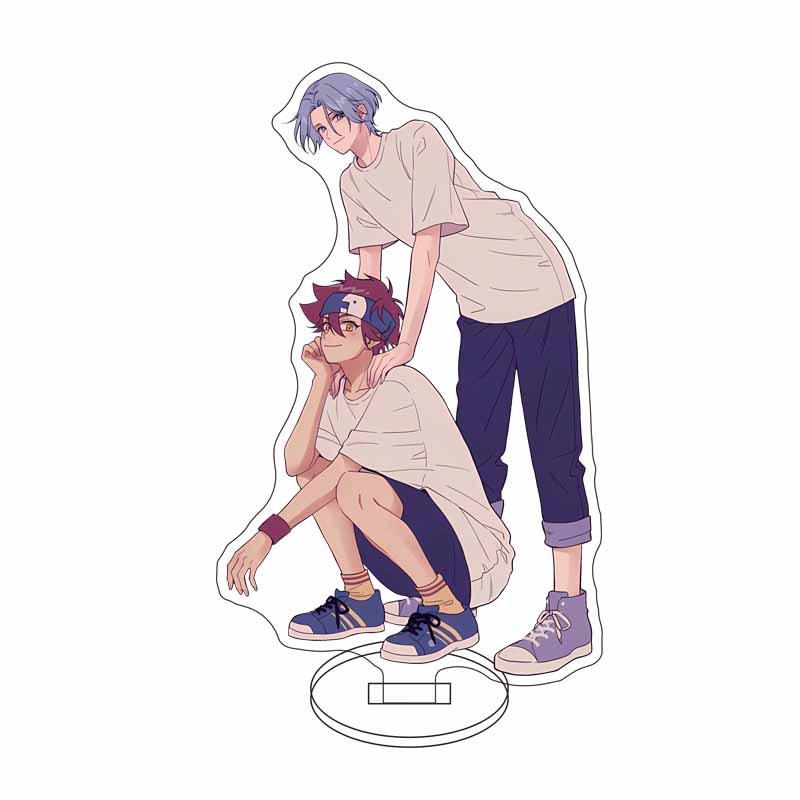 Anime Sk8 The Acrylic Stand Model Figure Cosplay Plate Holder Topper Fans Christmas Desk Decor Plate Gift