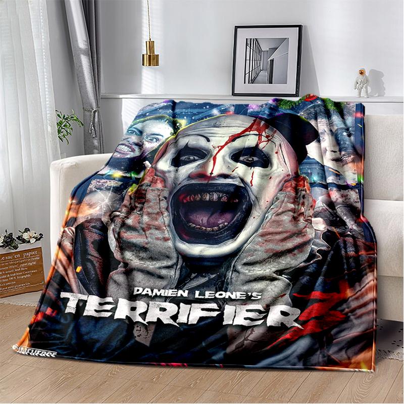 29 Style Terrifier Horror Movie Halloween Gift Soft Plush Blanket,Flannel Throw Blanket for Living Room Bedroom Bed Sofa Cover
