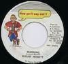 7inch Record SUGAR MINOTT  Warning MSC325673 HOW YU FI SEY   Jamaica Reggae Ska  Dub Used