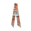 2024 Silk Twilly Scarf: Stylish Ribbon for Bag Handles & Hair