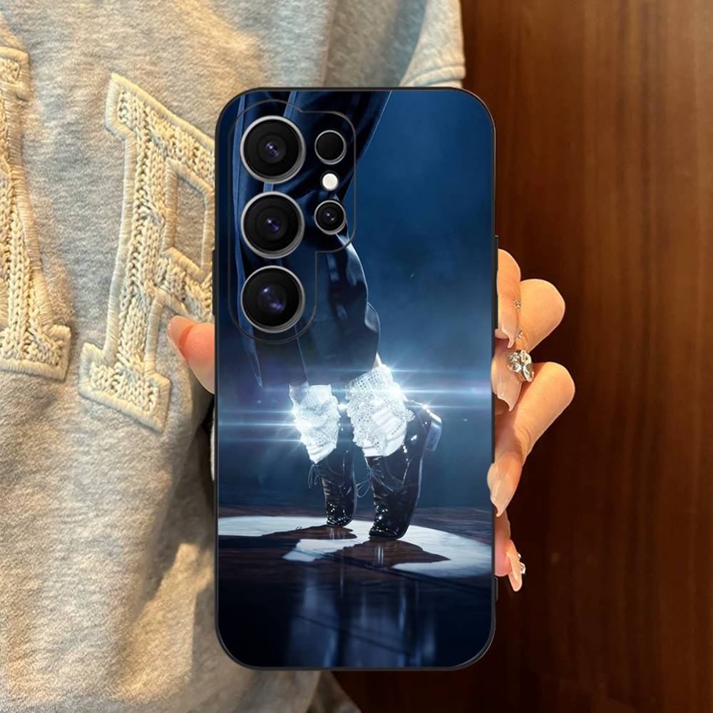 Чехол для телефона поп-певца Майкла Джексона для Samsung S 24 Fe 25 Ultra Plus 20 Lite 21 30 22 23 24 22 Ultra 5G Fundas