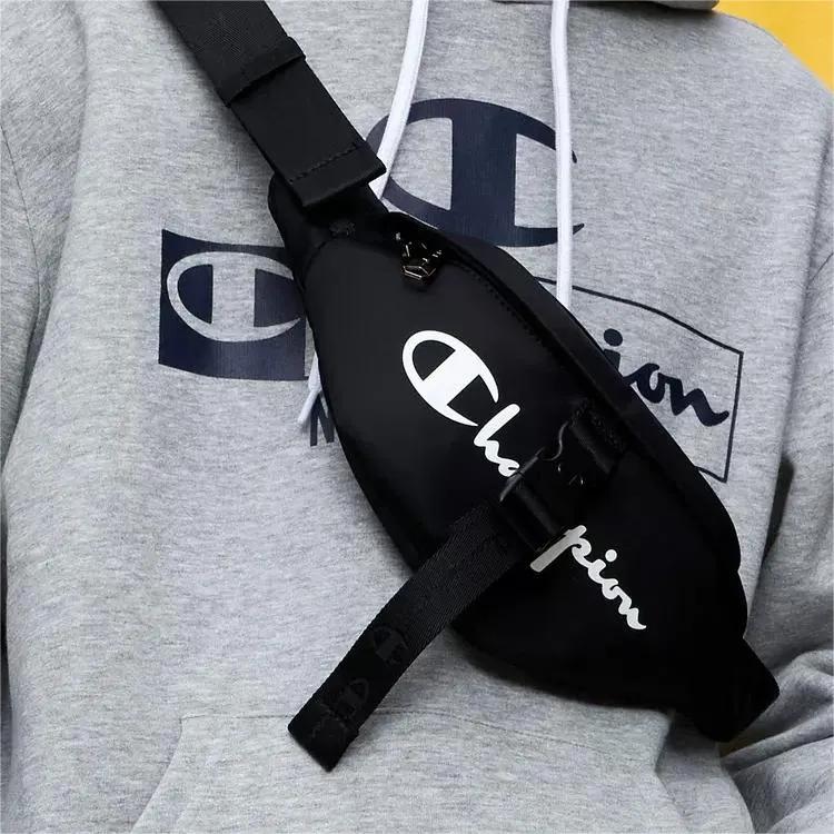 Champion Fabric Small Fanny Pack Regular Unisex Black / Khaki / Green / Gray (Unisex) Fanny Packs U1CCCPU71