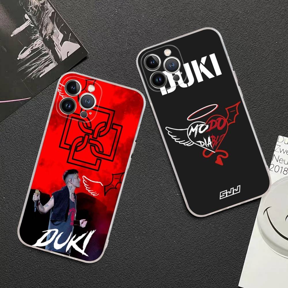 Модный рэпер DUKI Для IPhone 17 Air 16 Pro Max 15 14 13 12 11 Plus Чехол для телефона