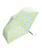 Зонт складной Chikawa Shade Flower Crown Mini желтый с защитой от ультрафиолета UPF для солнечной и дождливой погоды. Внешняя спица 50 см. Женский Hachiware Rabbit