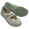 Clarks Трехчастная обувь Серия 2.0 Ткань Винтаж Круглый носок Мягкая подошва Мэри Джейн Низкие повседневные туфли Женские кеды Зеленый 261825694