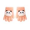 Cartoon Panda Autumn Winter Kids Gloves Cold Proof Warm Mitten Hand Warmer  Outdoor Indoor