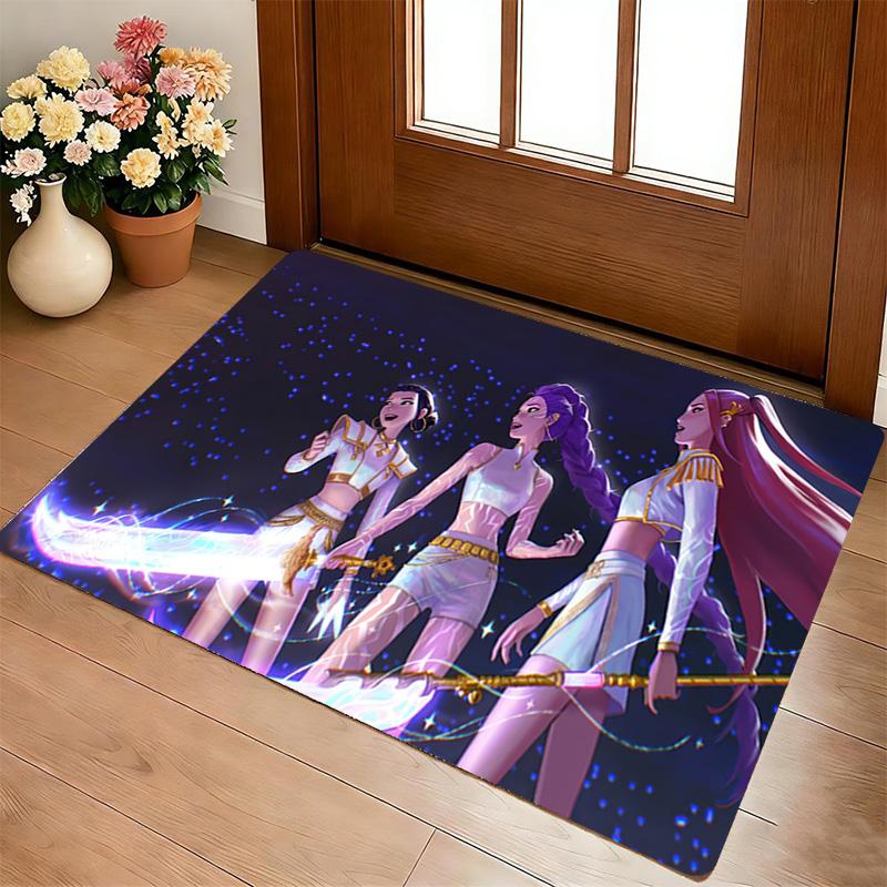 Fantasy Sisters Carpet Rug for Bedroom Living Room Home Sofa Decoration,Office Home Decor Game Large Decor Floor Mat