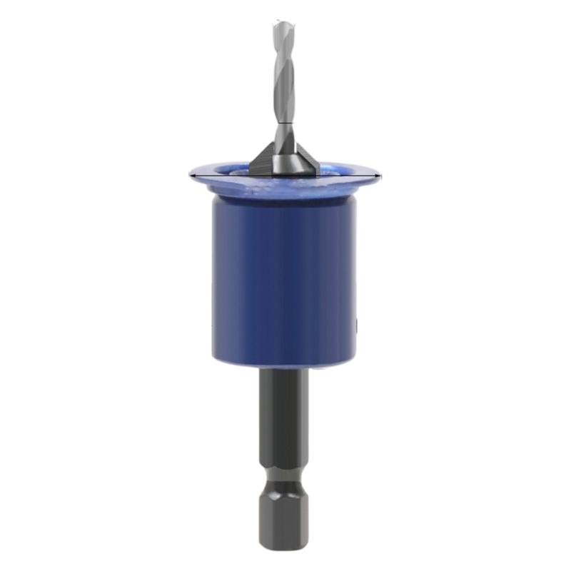 Limit Countersink Drill Bit Set Hole Punch Deep Adjustable Countersunk Drill Bit Shank Wood Countersink Drill Bit