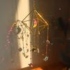 1 Piece, Colorful Metal Rainbow Star Moon Wind Chimes, Sun Catcher Outdoor Window Home Decoration Garden Car Pendant