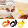 Plastic Thimble Sewing Ring Thread Cutter Finger Knife Sewing Craft DIY Tool