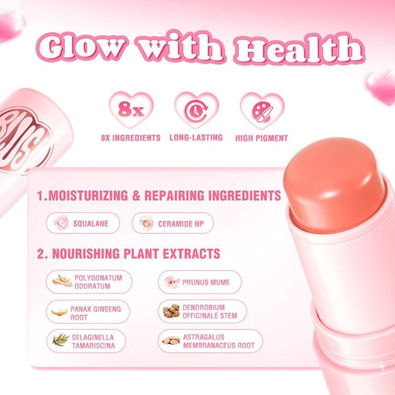 PINKFLASH - Многофункциональный водянистый стик-румяна - 6 цветов