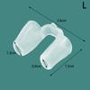 Postoperative Rhinoplasty Nostril Support Silicone Shaping Crooked Nose Correction Fixator Silica Gel Nose Clip Prevent Snoring