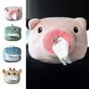 Styling Accessories Car Seat Plush Car Tissue Box Car Paper Boxes Paper Napkin Case Napkin Holder