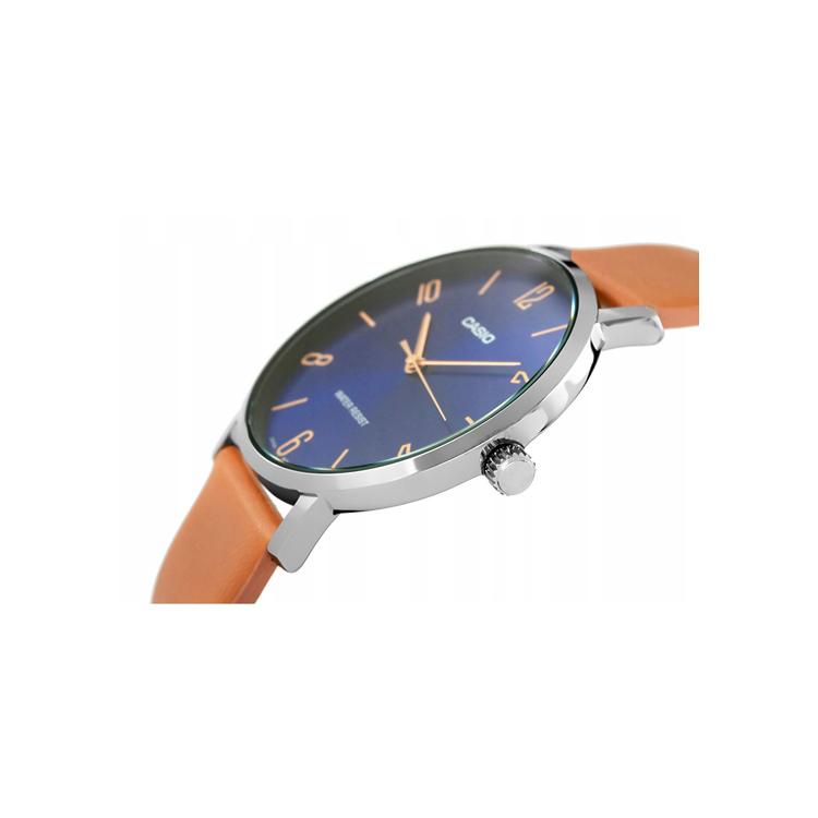 Casio Мужские часы стандартной серии Синие MTP-VT01L-2B2 MTP-VT01L-2B2